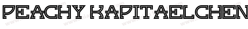 Peachy Kapitaelchen字体转换
